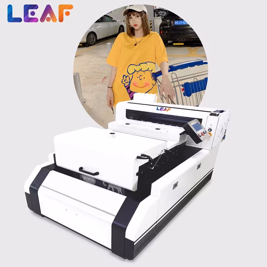 Tessuto in foglie direttamente Dtf Powder Shaker Dryer Tutto in uno Produzione di macchine per stampa tessile a sublimazione Lf